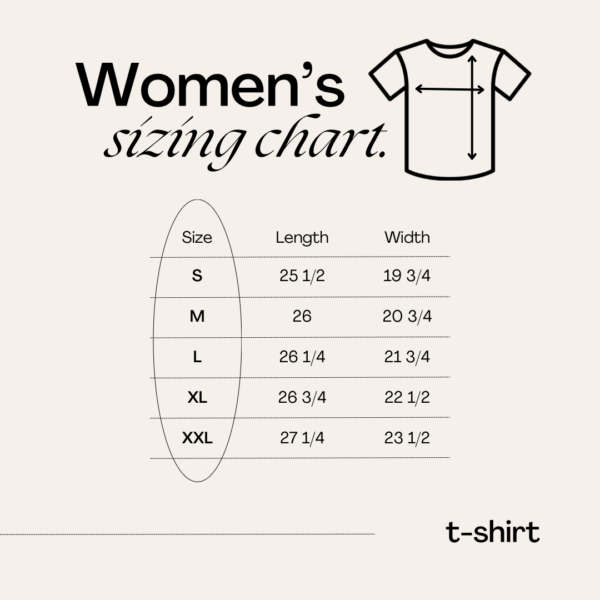 women's sizing chart