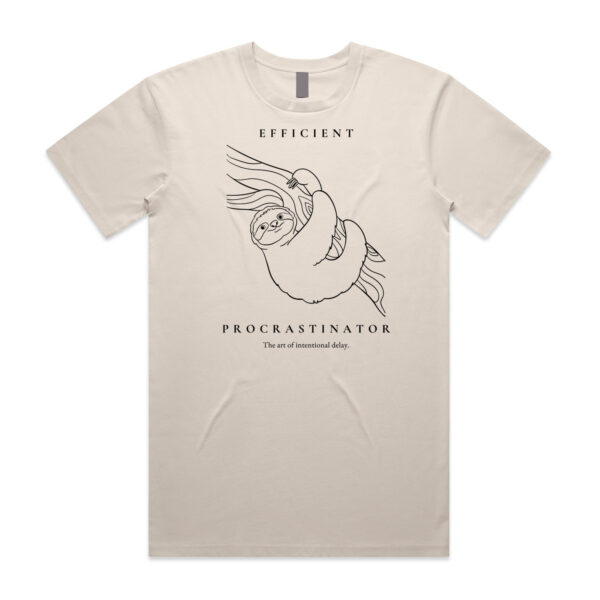 Efficient Procrastinator Favorite Soft Tee Unisex - Image 3