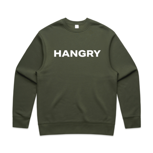 Hangry Unisex Crew Sweatshirt - Image 2