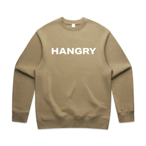 Hangry Unisex Crew Sweatshirt - Image 3