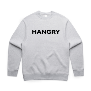 Hangry Unisex Crew Sweatshirt