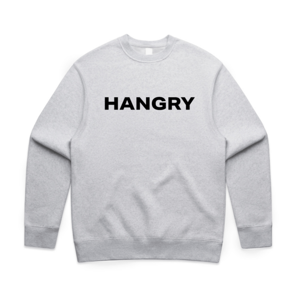 Hangry Unisex Crew Sweatshirt